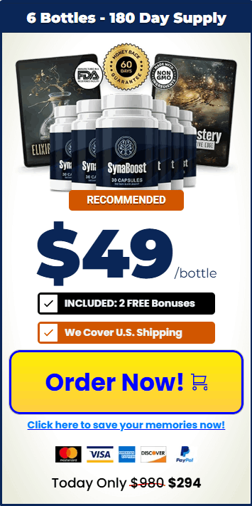 SynaBoost  price 6 bottle